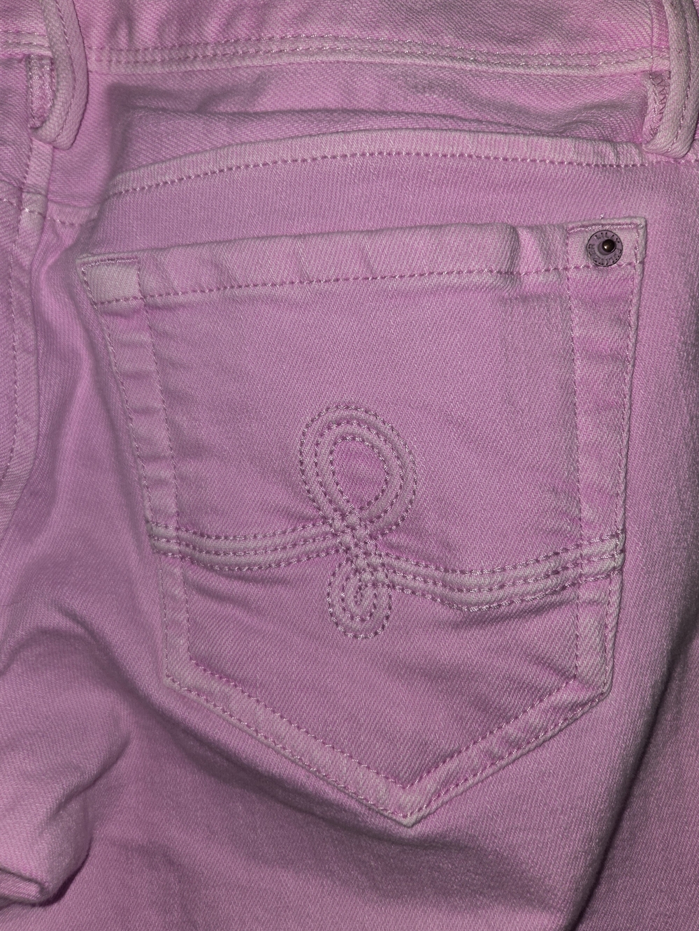 Lilly Pulitzer Worth Pink Jeans Women's Size 4 Stretch Skinny Ankle Pants EUC - Picture 4 of 9